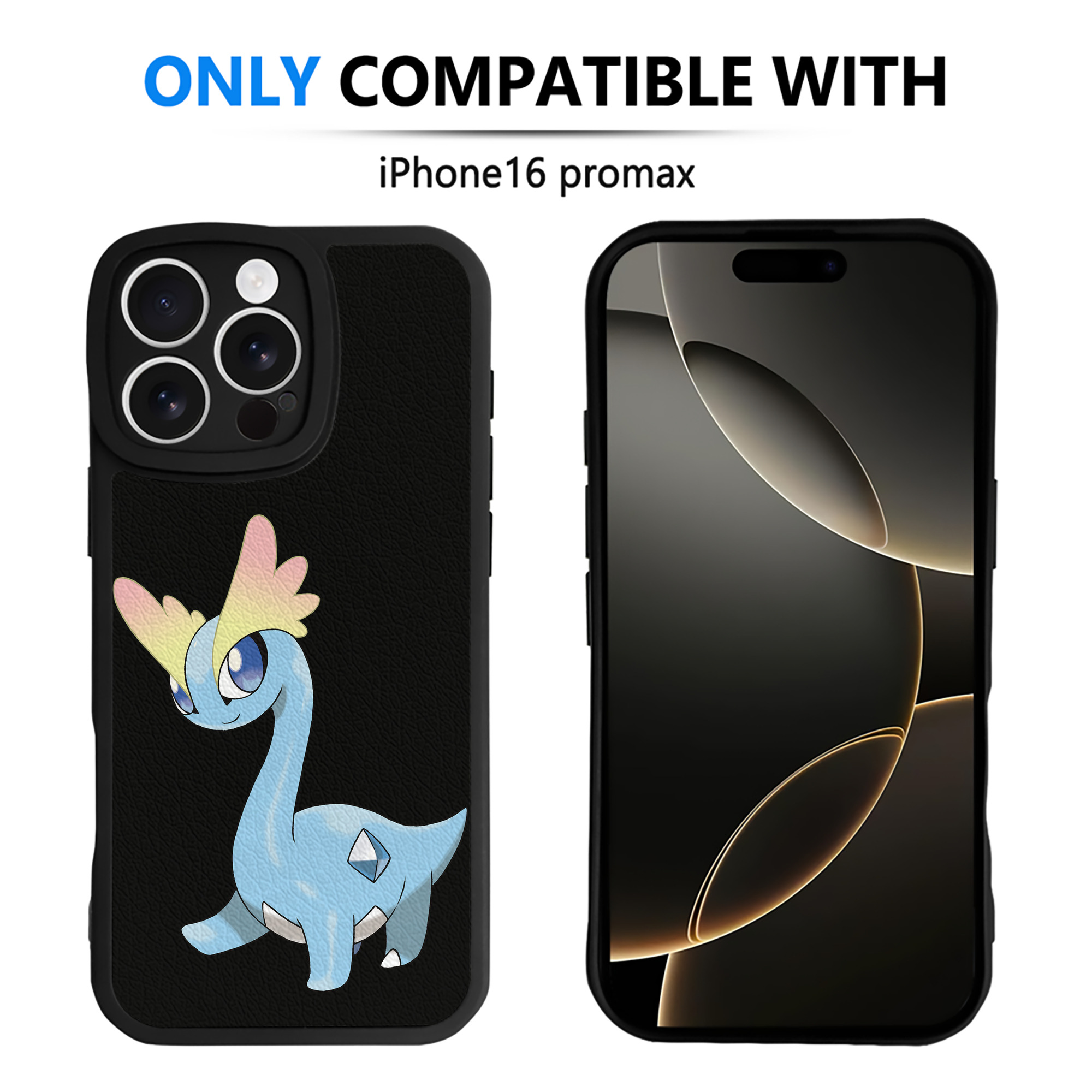（画像用） ポケットモンスター Pokémon 【iPhone 16シリーズ対応】シリコンスマホケース（レザー調） 材質：シリコン